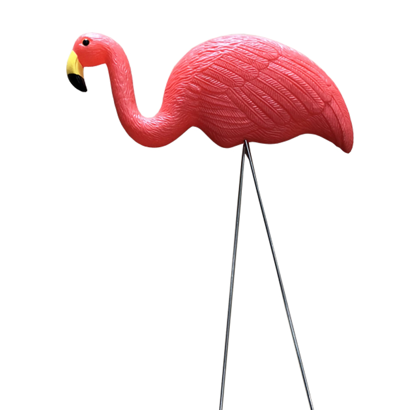 Ionsamhlú plaisteach maisiú leanbh flamingo ornáidí gairdín amuigh faoin aer roisín flamingo figurines figurines garraíodóireachta garraíodóireacht bainise